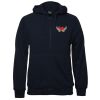 C of C Mens Full Zip Fleecy Hoodie Thumbnail