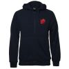 C of C Mens Full Zip Fleecy Hoodie Thumbnail