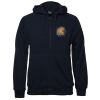 C of C Mens Full Zip Fleecy Hoodie Thumbnail