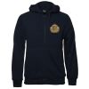 C of C Mens Full Zip Fleecy Hoodie Thumbnail