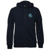 C of C Mens Full Zip Fleecy Hoodie Thumbnail