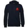 C of C Mens Full Zip Fleecy Hoodie Thumbnail