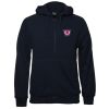 C of C Mens Full Zip Fleecy Hoodie Thumbnail