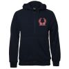 C of C Mens Full Zip Fleecy Hoodie Thumbnail