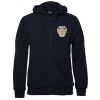C of C Mens Full Zip Fleecy Hoodie Thumbnail