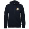 C of C Mens Full Zip Fleecy Hoodie Thumbnail