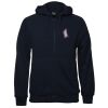 C of C Mens Full Zip Fleecy Hoodie Thumbnail