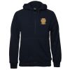 C of C Mens Full Zip Fleecy Hoodie Thumbnail