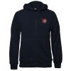 C of C Mens Full Zip Fleecy Hoodie Thumbnail