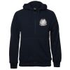 C of C Mens Full Zip Fleecy Hoodie Thumbnail
