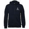 C of C Mens Full Zip Fleecy Hoodie Thumbnail