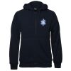 C of C Mens Full Zip Fleecy Hoodie Thumbnail
