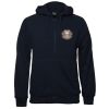 C of C Mens Full Zip Fleecy Hoodie Thumbnail