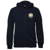 C of C Mens Full Zip Fleecy Hoodie Thumbnail