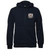 C of C Mens Full Zip Fleecy Hoodie Thumbnail