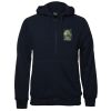 C of C Mens Full Zip Fleecy Hoodie Thumbnail