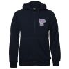 C of C Mens Full Zip Fleecy Hoodie Thumbnail