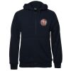 C of C Mens Full Zip Fleecy Hoodie Thumbnail