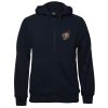 C of C Mens Full Zip Fleecy Hoodie Thumbnail