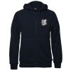 C of C Mens Full Zip Fleecy Hoodie Thumbnail