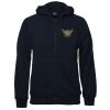 C of C Mens Full Zip Fleecy Hoodie Thumbnail