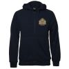 C of C Mens Full Zip Fleecy Hoodie Thumbnail