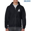 Gildan Heavy Blend Adult Full Zip Hooded Sweatshirt Thumbnail