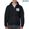 Gildan Heavy Blend Adult Full Zip Hooded Sweatshirt Thumbnail