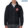 Gildan Heavy Blend Adult Full Zip Hooded Sweatshirt Thumbnail