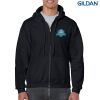 Gildan Heavy Blend Adult Full Zip Hooded Sweatshirt Thumbnail