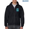 Gildan Heavy Blend Adult Full Zip Hooded Sweatshirt Thumbnail