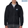 Gildan Heavy Blend Adult Full Zip Hooded Sweatshirt Thumbnail