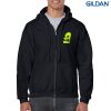 Gildan Heavy Blend Adult Full Zip Hooded Sweatshirt Thumbnail