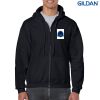 Gildan Heavy Blend Adult Full Zip Hooded Sweatshirt Thumbnail