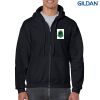 Gildan Heavy Blend Adult Full Zip Hooded Sweatshirt Thumbnail