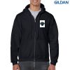 Gildan Heavy Blend Adult Full Zip Hooded Sweatshirt Thumbnail