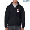 Gildan Heavy Blend Adult Full Zip Hooded Sweatshirt Thumbnail