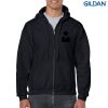 Gildan Heavy Blend Adult Full Zip Hooded Sweatshirt Thumbnail