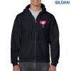 Gildan Heavy Blend Adult Full Zip Hooded Sweatshirt Thumbnail