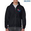 Gildan Heavy Blend Adult Full Zip Hooded Sweatshirt Thumbnail