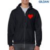 Gildan Heavy Blend Adult Full Zip Hooded Sweatshirt Thumbnail