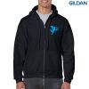 Gildan Heavy Blend Adult Full Zip Hooded Sweatshirt Thumbnail