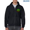Gildan Heavy Blend Adult Full Zip Hooded Sweatshirt Thumbnail