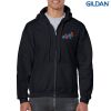 Gildan Heavy Blend Adult Full Zip Hooded Sweatshirt Thumbnail