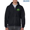 Gildan Heavy Blend Adult Full Zip Hooded Sweatshirt Thumbnail