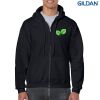 Gildan Heavy Blend Adult Full Zip Hooded Sweatshirt Thumbnail